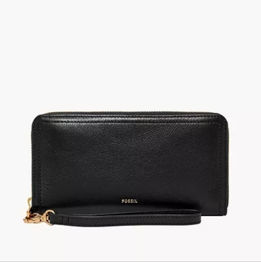 Lexus Emboss Fossil Logan RFID Zip Around Clutch